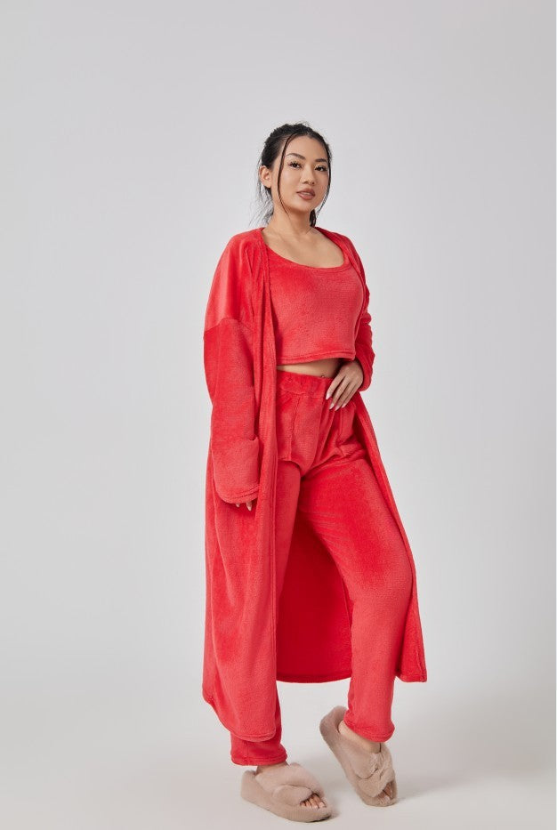 Cozy Pajama 3 Piece Lounge Set