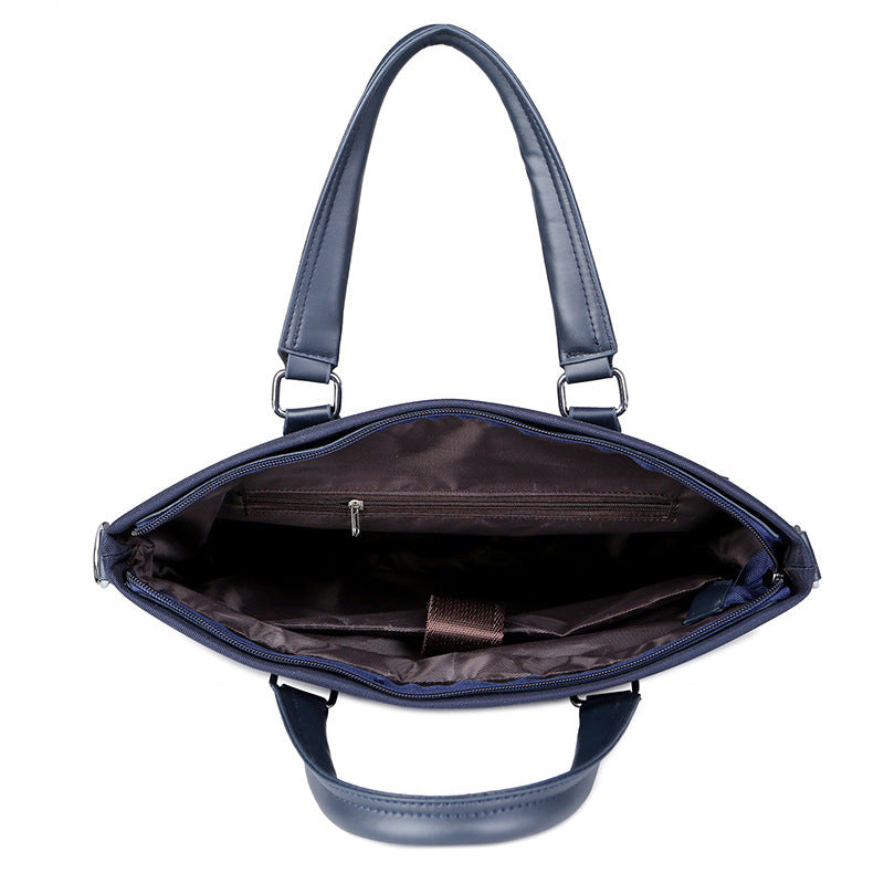 Portable Horizontal Oxford Cloth Shoulder Crossbody Bag