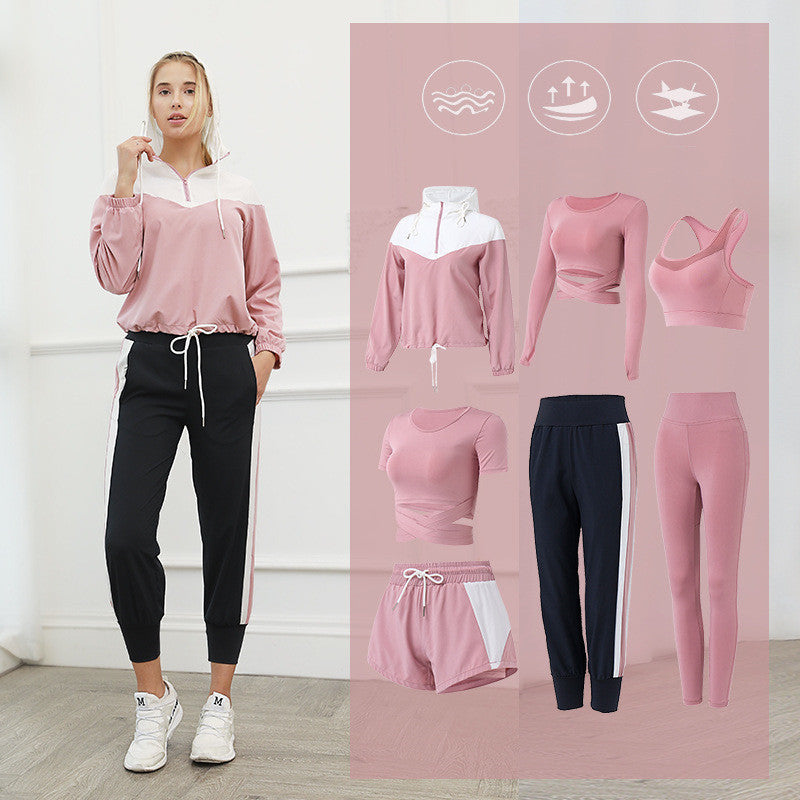 5 Pieces Yoga Suit Women