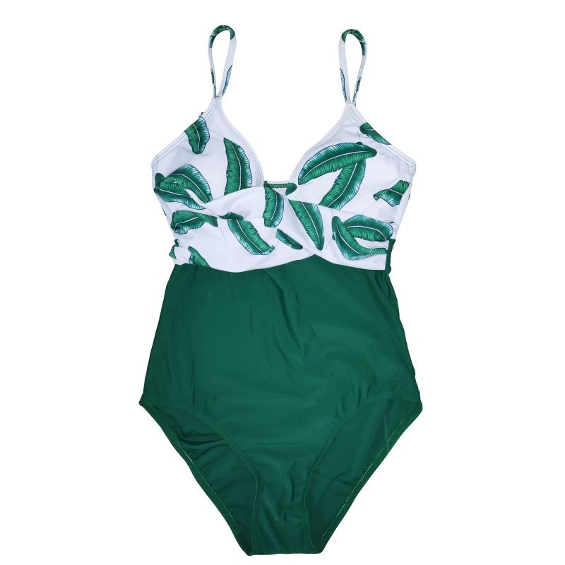 Maternity One Piece Printed Swimsuit