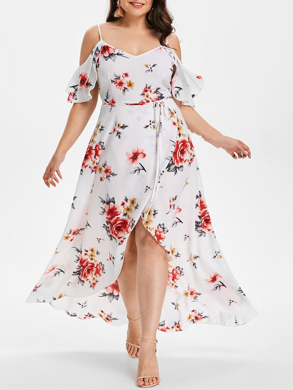Summer Plus Size Loose Beach Long Dress Skirt