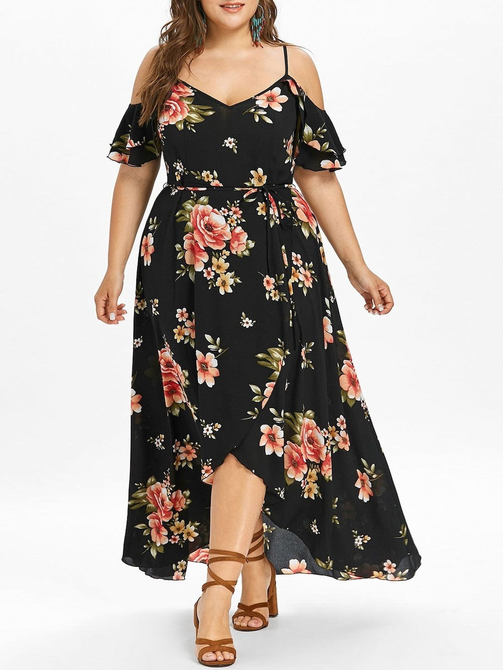 Summer Plus Size Loose Beach Long Dress Skirt