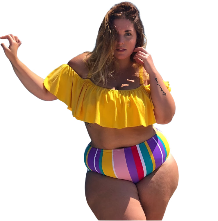 Women's sexy plus size swimsuit