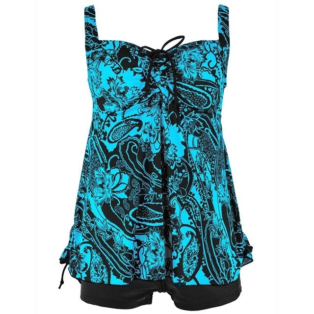 2 Pieces Big Plus Size Sexy Women Swimwear