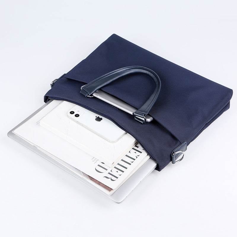 Portable Horizontal Oxford Cloth Shoulder Crossbody Bag