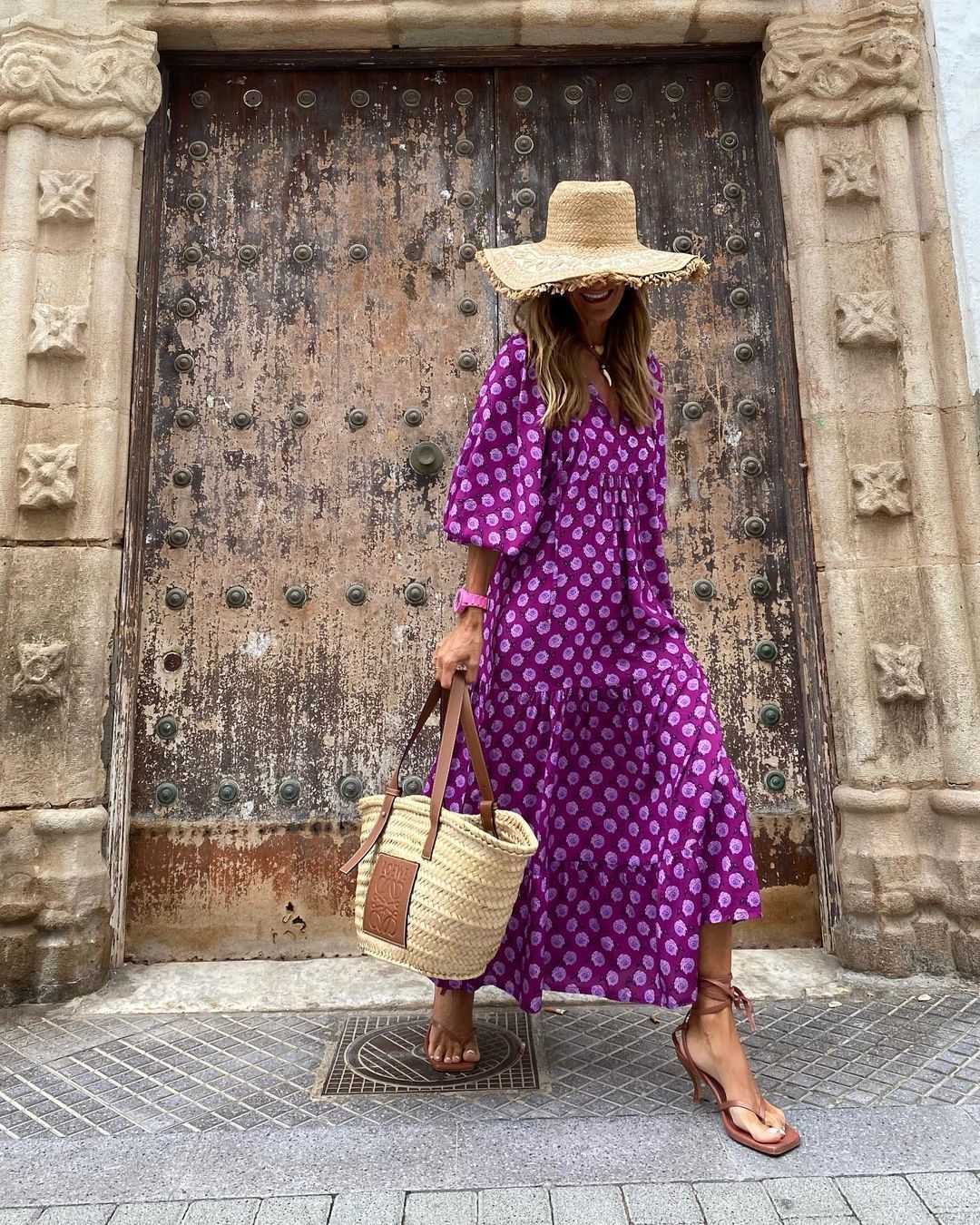 Casual Loose V-Neck Long Dress