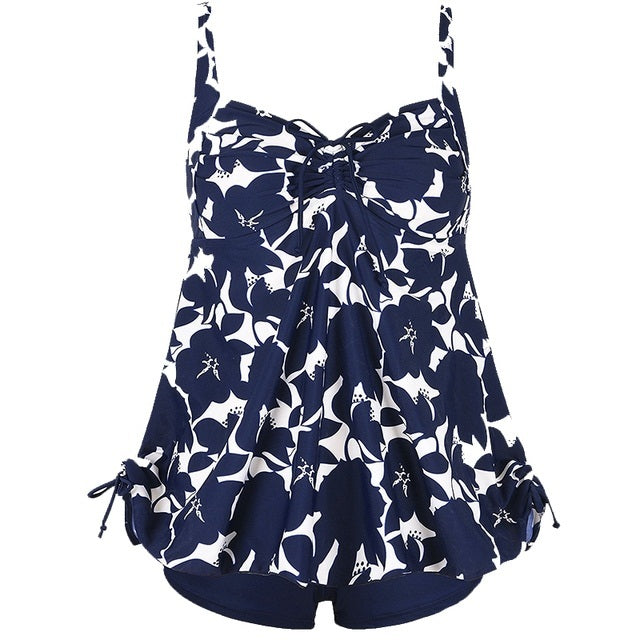 2 Pieces Big Plus Size Sexy Women Swimwear