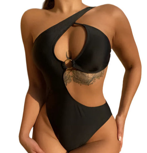 Swimwear Women Skinny One Piece Swimsuit