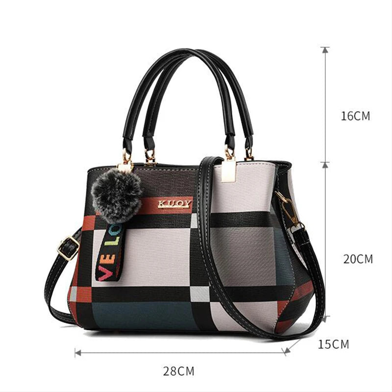 Elegant Handbags Women Bags PU Leather Crossbody Bags