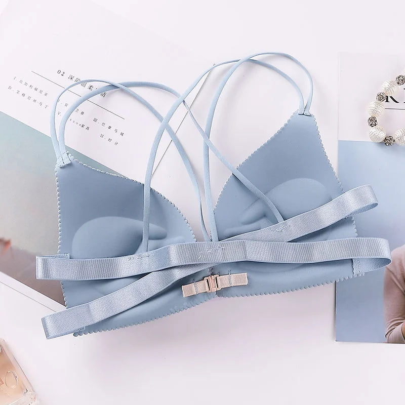Women Comfort Push Up Floral Bras
