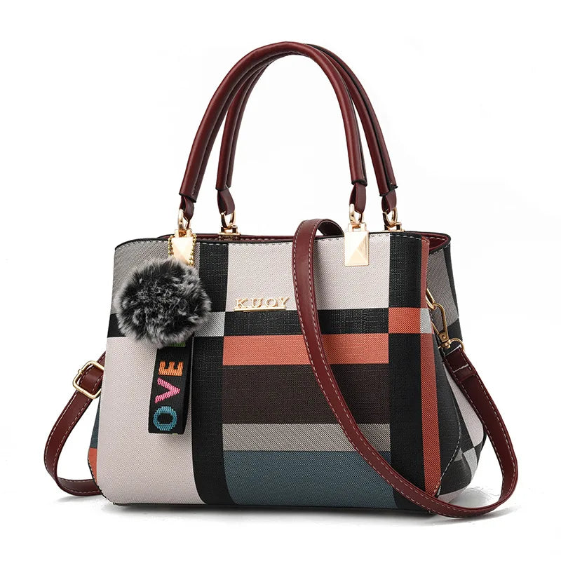 Elegant Handbags Women Bags PU Leather Crossbody Bags