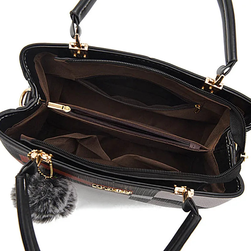Elegant Handbags Women Bags PU Leather Crossbody Bags