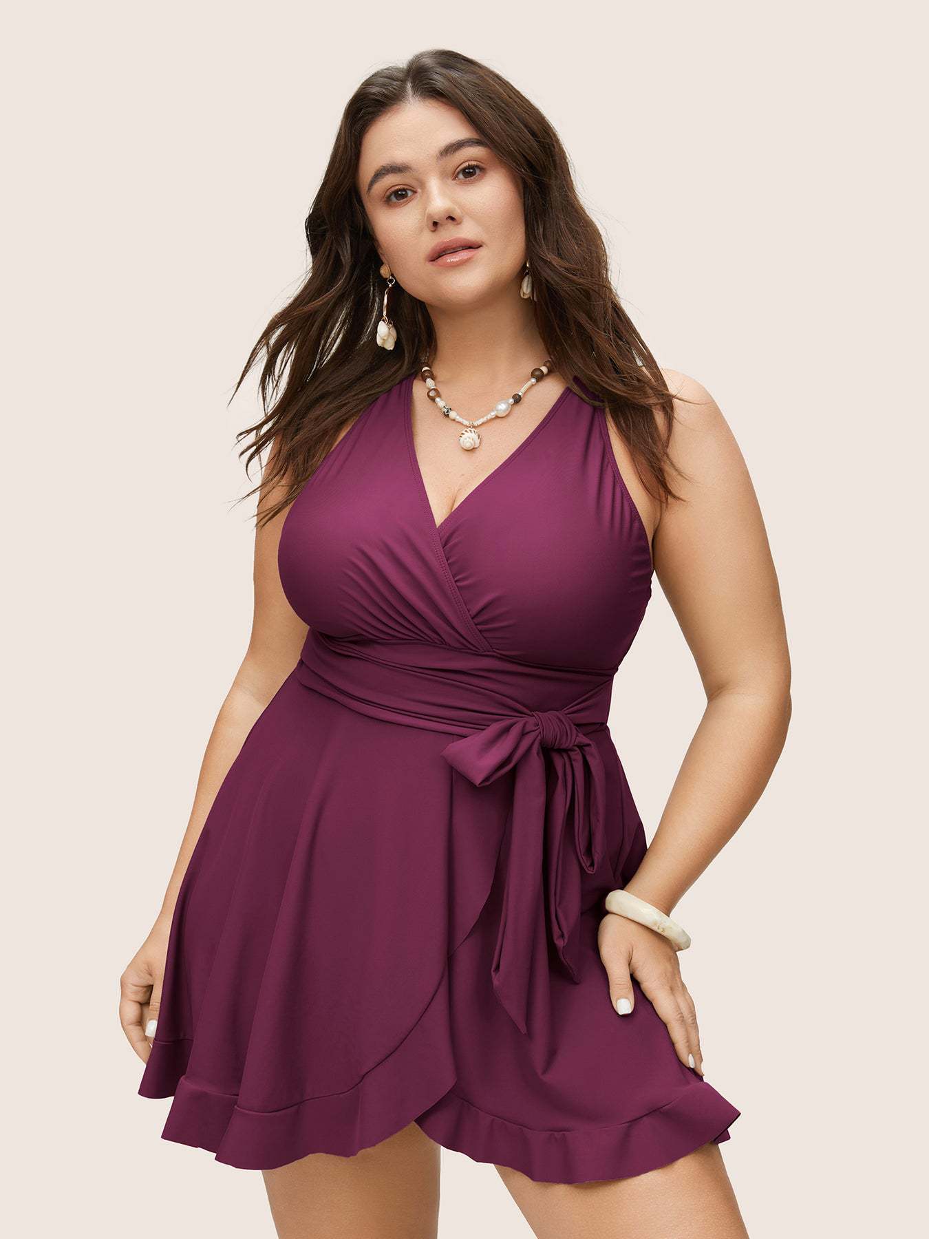 Women's Plus Size Short Dress