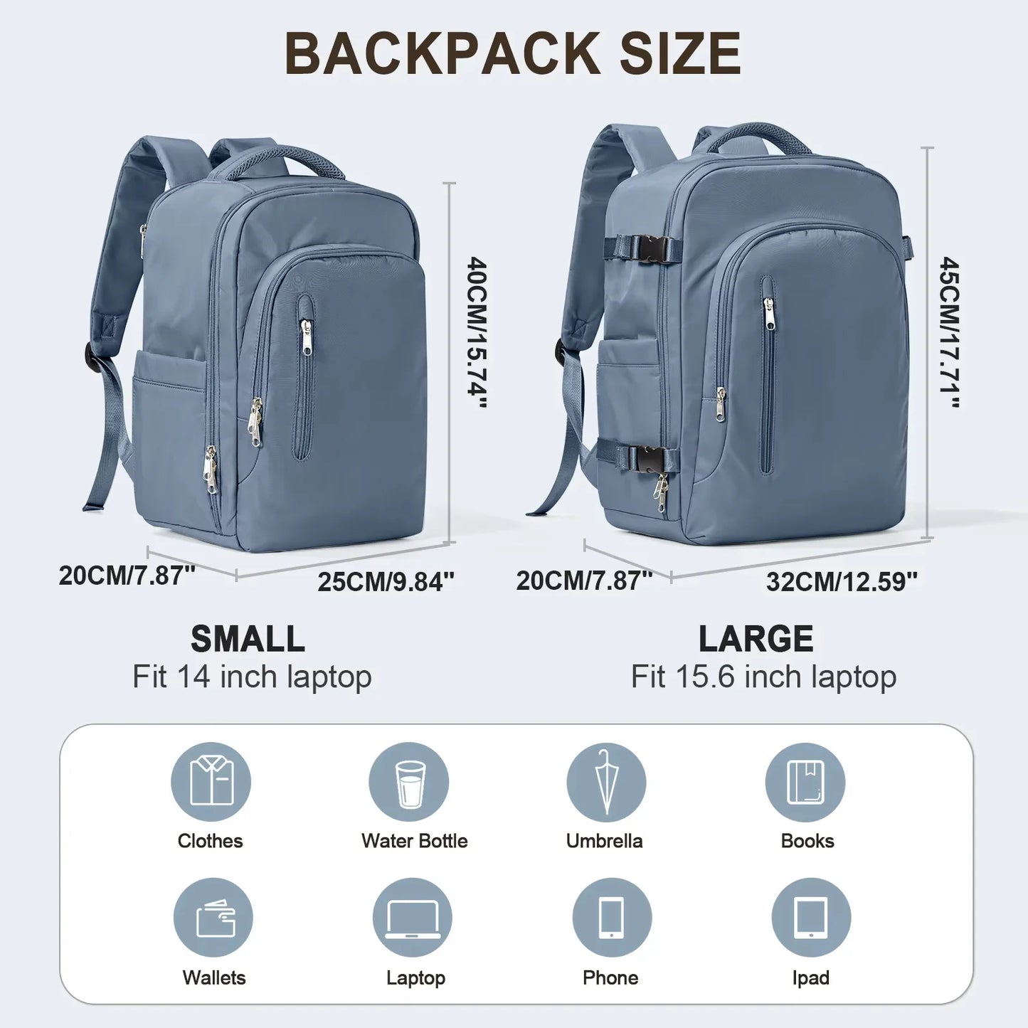 Laptop Bag Travel Backpack Large Capacity