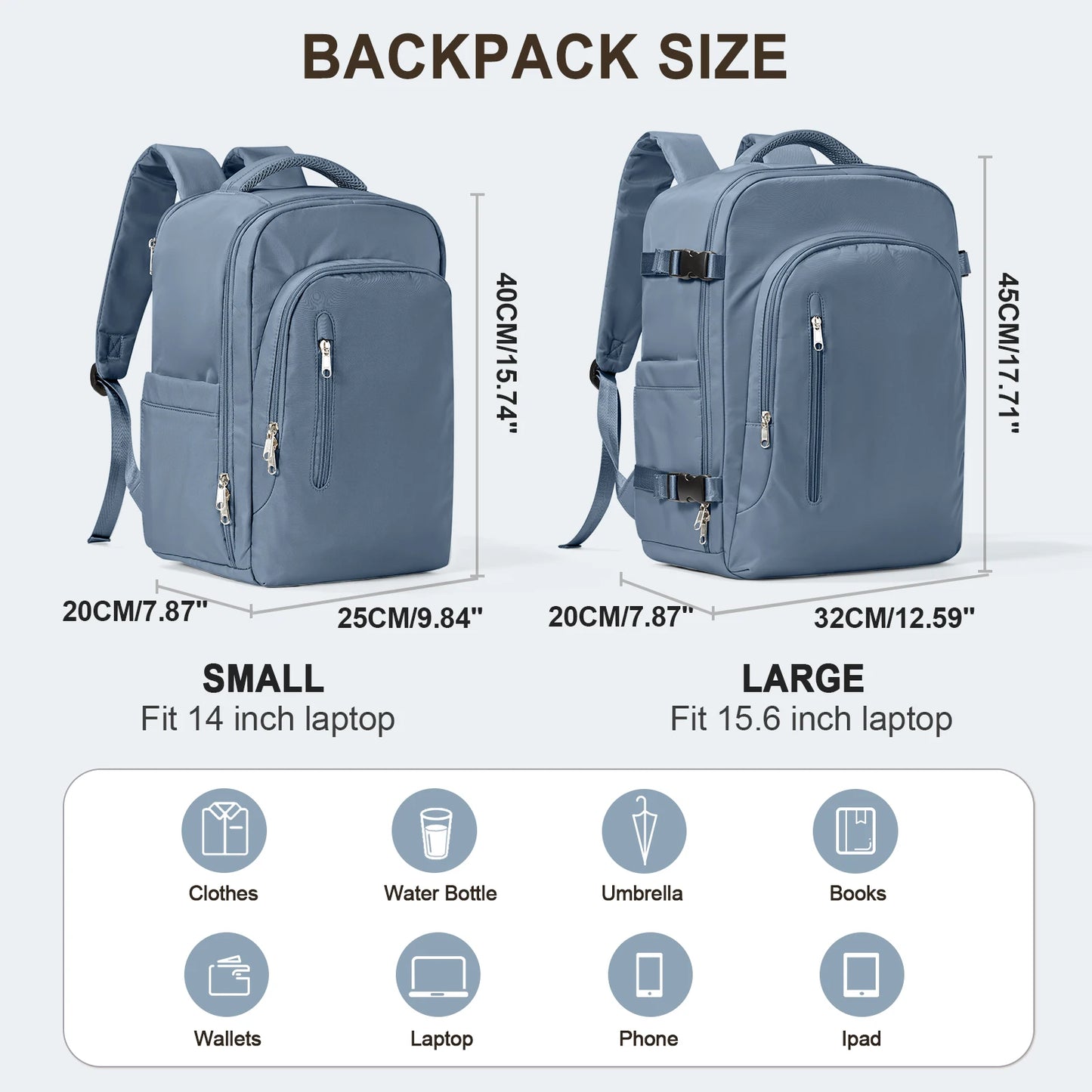 Laptop Bag Travel Backpack Large Capacity