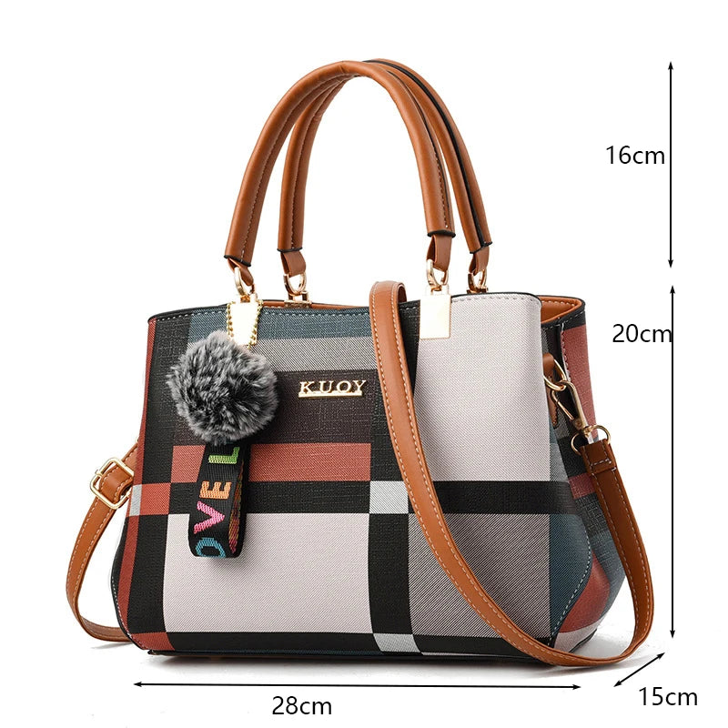 PU Leather Casual Crossbody Bags for Women