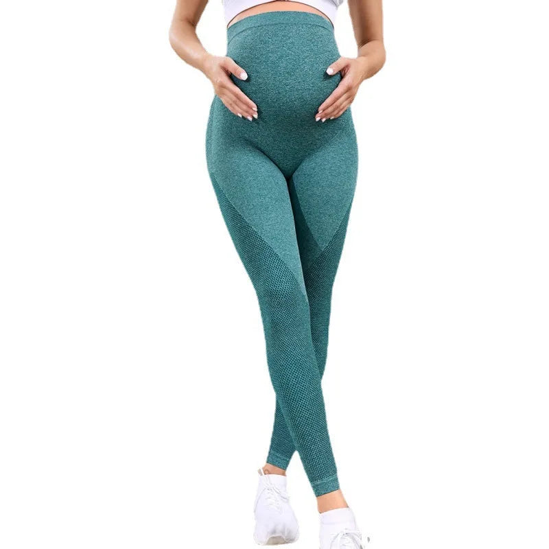 Women's Maternity Over The Belly Full Length Pregnancy Legging