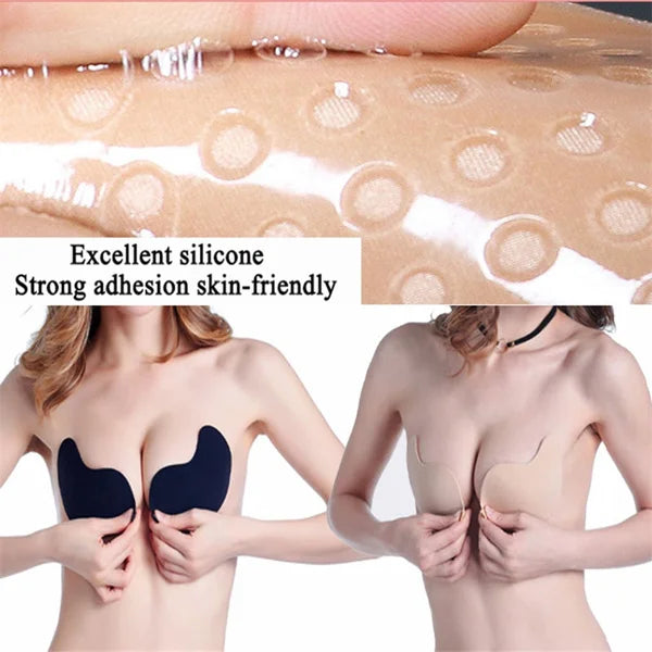 Invisible Strapless Adhesive Stick Bra Strapless Push Up Bras