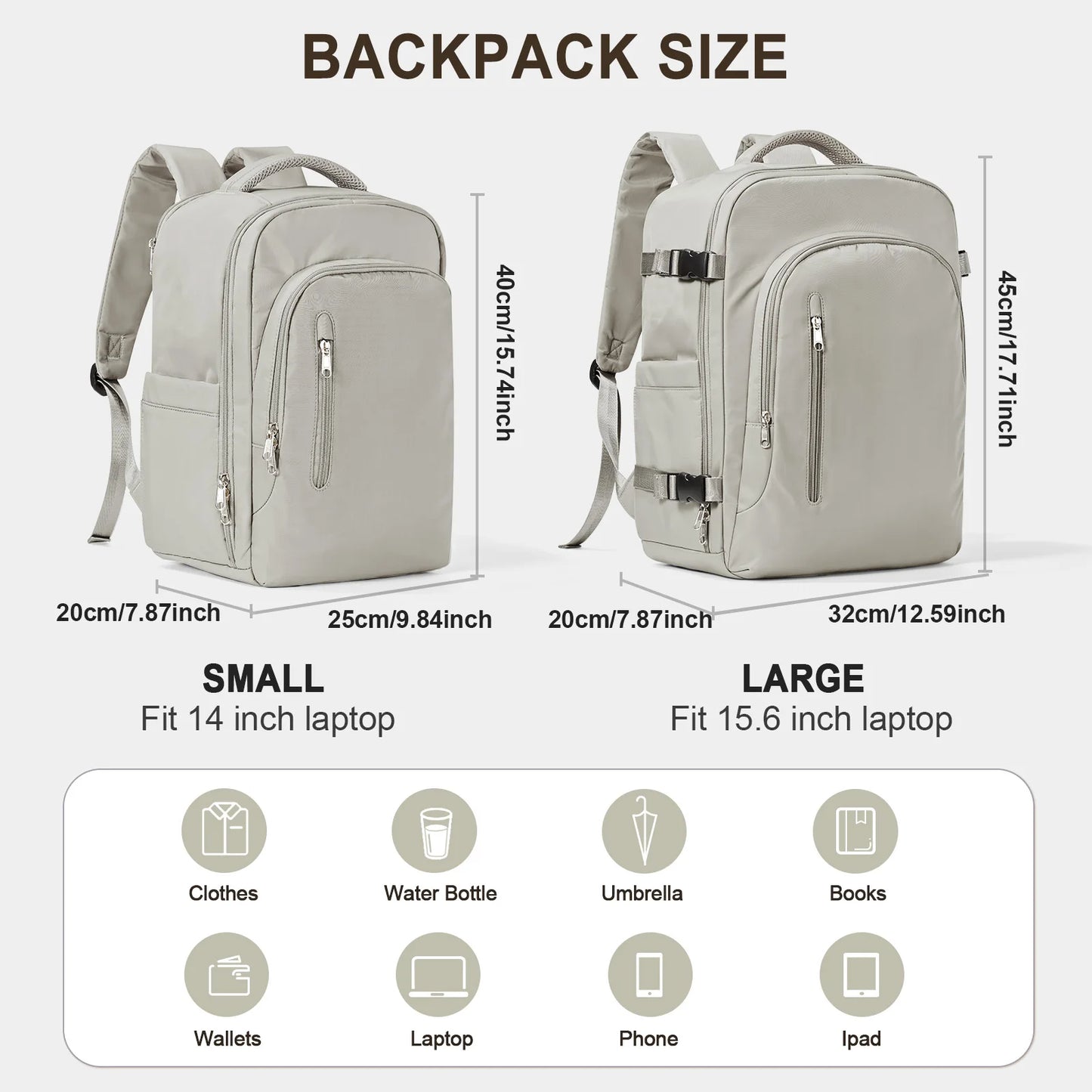 Laptop Bag Travel Backpack Large Capacity