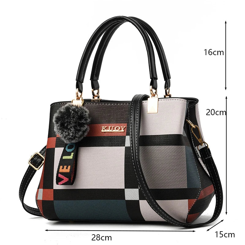PU Leather Casual Crossbody Bags for Women