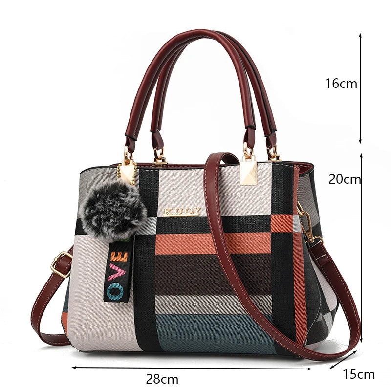 PU Leather Casual Crossbody Bags for Women