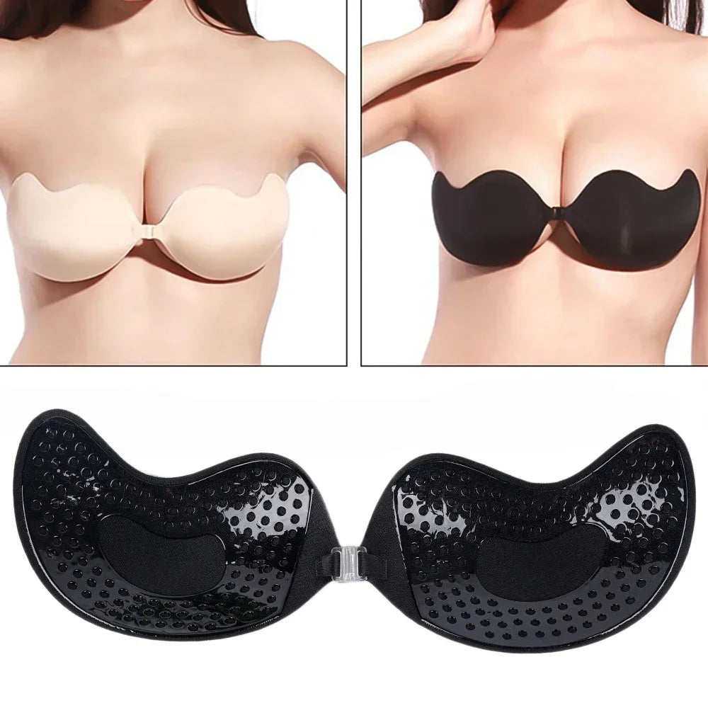 Invisible Strapless Adhesive Stick Bra Strapless Push Up Bras
