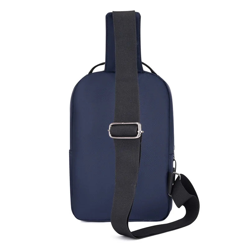 Chest Bag Large Capacity Shoulder Lightweight Nylon Crossbody Bag