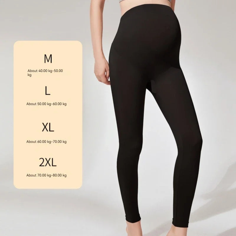 Elastic High Waist Maternity Legging