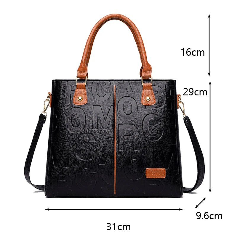 PU Leather Casual Crossbody Bags for Women