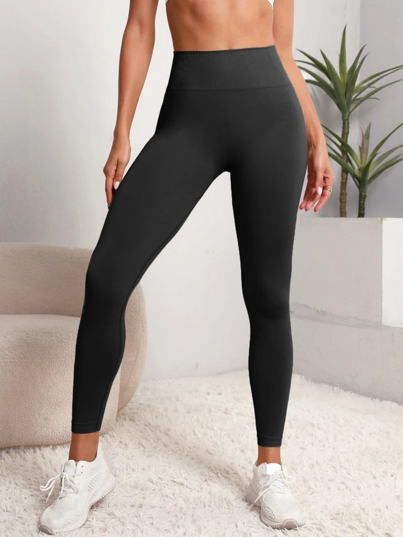 Women Seamless Hip Lifting Women Seamless Sports Leggings