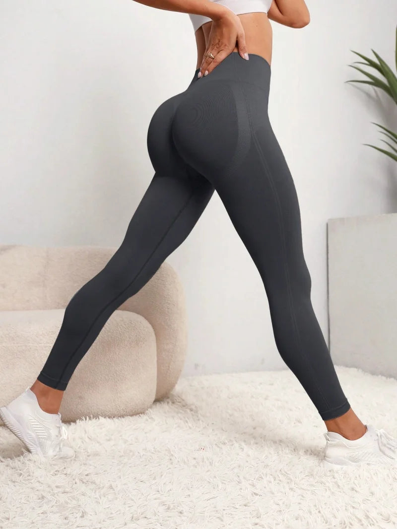 Women Seamless Hip Lifting Women Seamless Sports Leggings