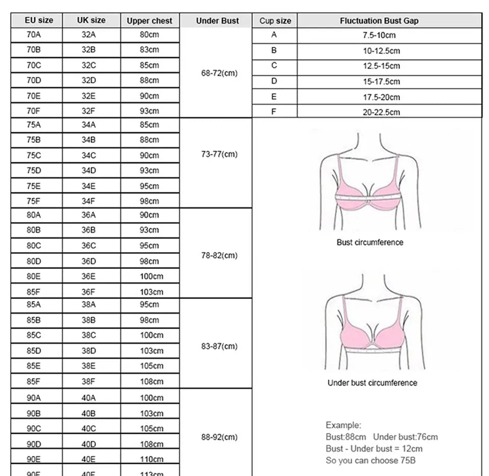 Women Lace Underwear Set Embroidery Bra Set A B Cup