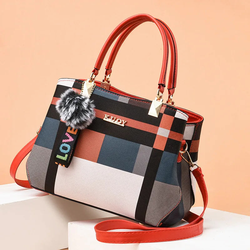 Elegant Handbags Women Bags PU Leather Crossbody Bags