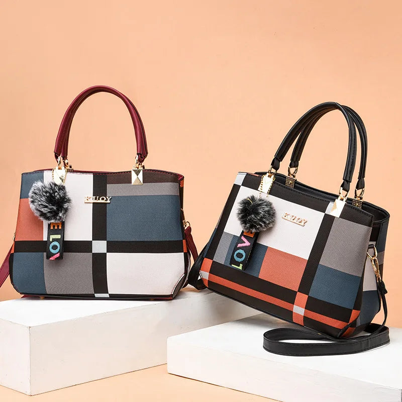 Elegant Handbags Women Bags PU Leather Crossbody Bags
