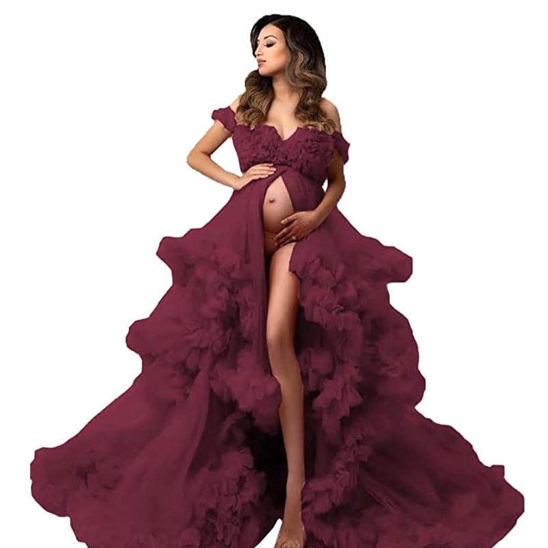 Women's Maternity With Big Swing Dress