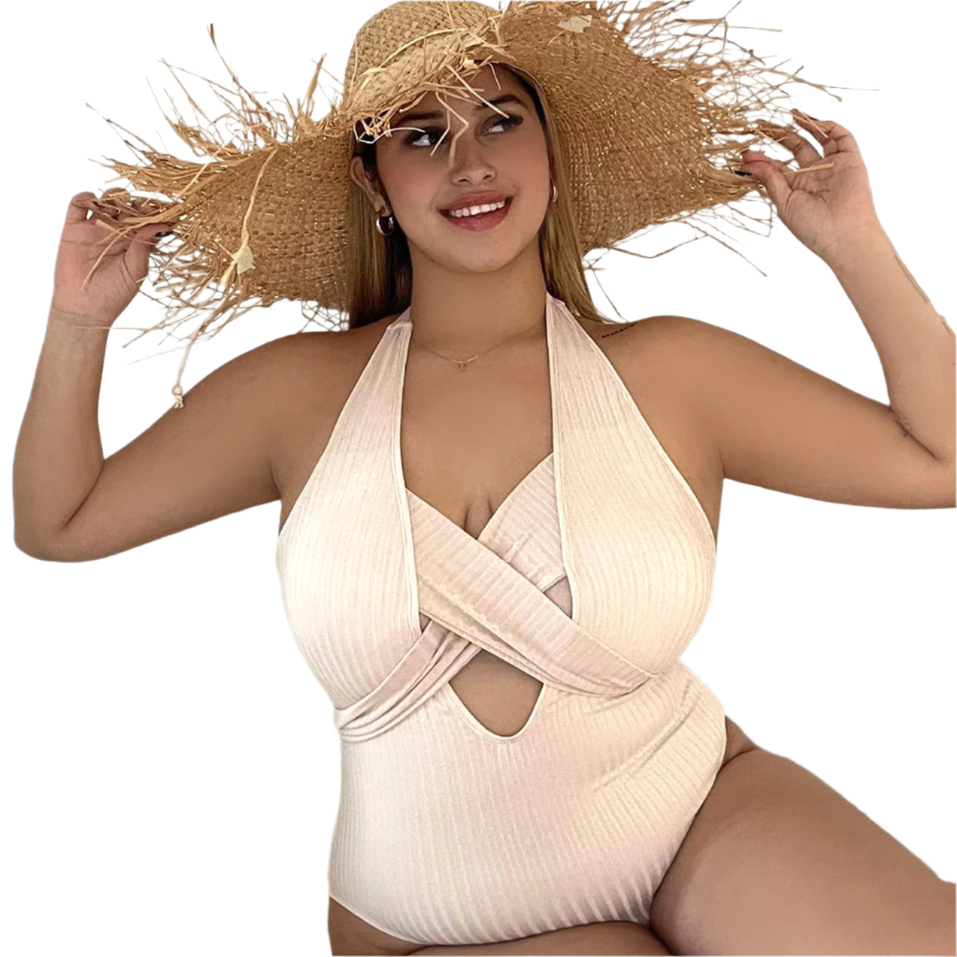 Women's Fashion Plus Size One Piece Swimwear
