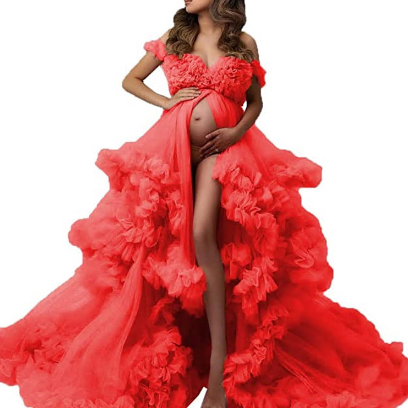 Women's Maternity With Big Swing Dress