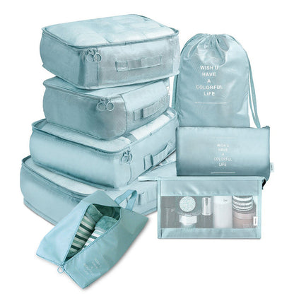 8-piece Set Luggage Divider Bag Travel Storage