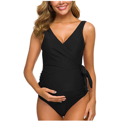 Pregnant Women One-Piece European And American Sexy Swimwear