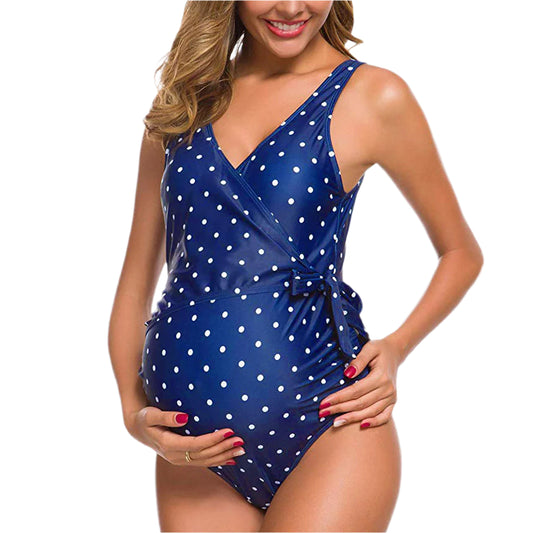 Pregnant Women One-Piece European And American Sexy Swimwear
