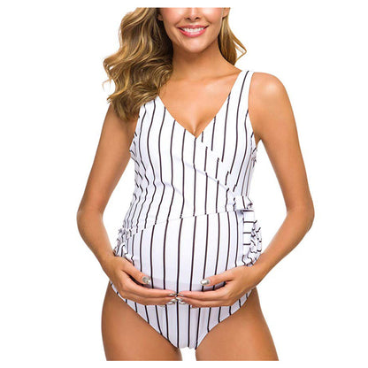 Pregnant Women One-Piece European And American Sexy Swimwear
