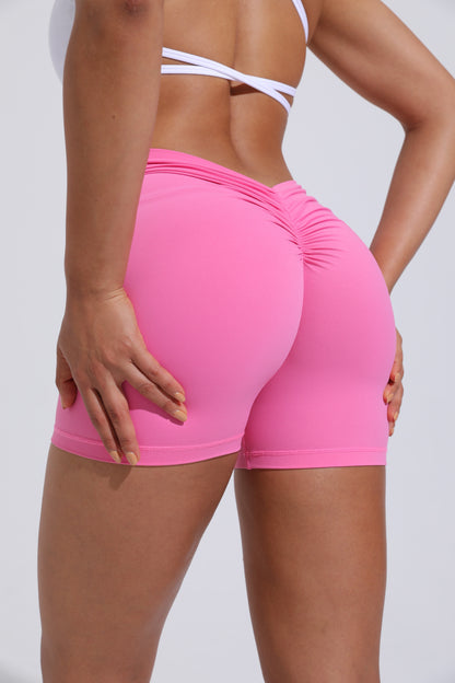 High-waisted Butt-lifting Women's Sports Yoga Shorts