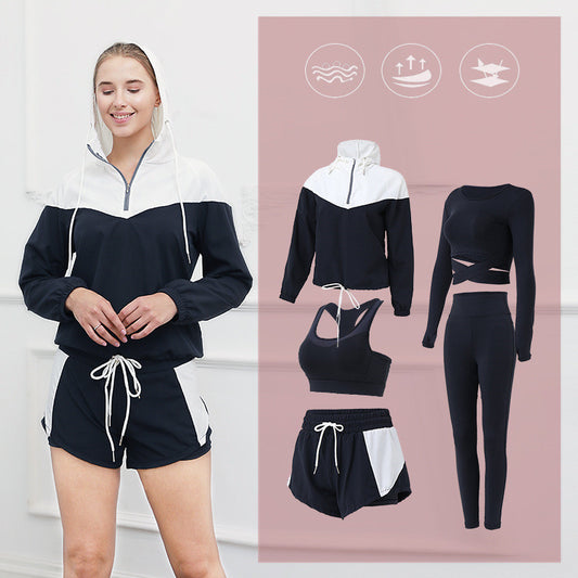 5 Pieces Yoga Suit Women