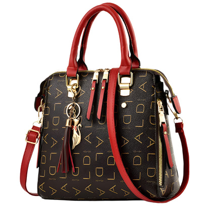 Fashion English Letter Top-handle Women Handbag