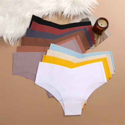 7PCS Women Ultra-thin Underpants Panties Seamless