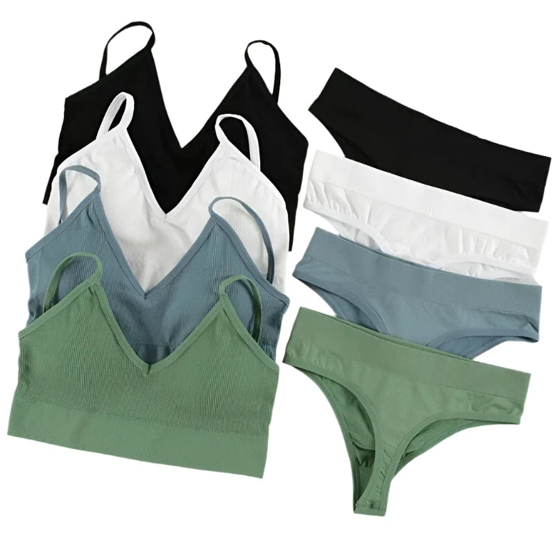 2Pcs Bra Set Underwear Set