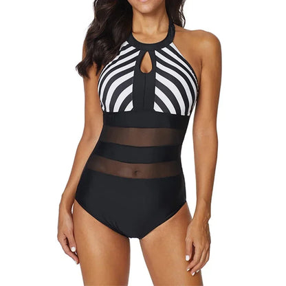 Backless One-Piece Swimsuit