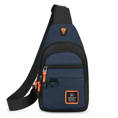Casual Men Chest Bag Nylon Small Shoulder Bag