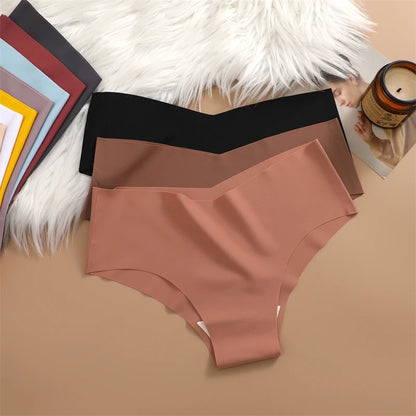 7PCS Women Ultra-thin Underpants Panties Seamless