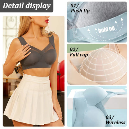 Women Sexy Bra Full Cup Brassiere